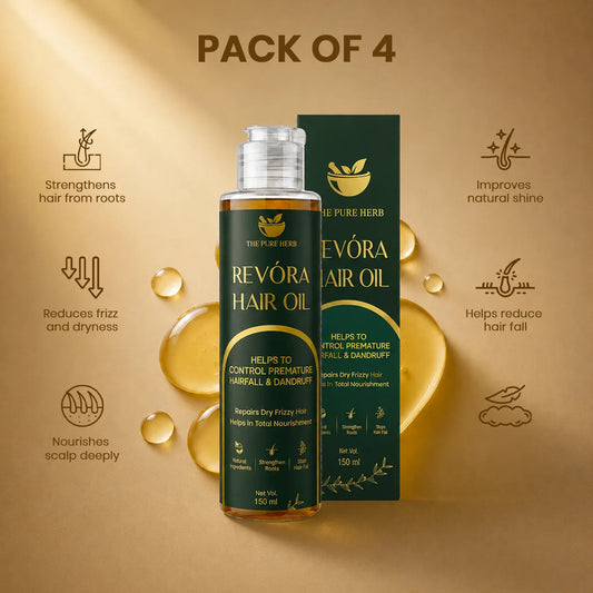Revora Hair Repair Oil - Pack Of 4